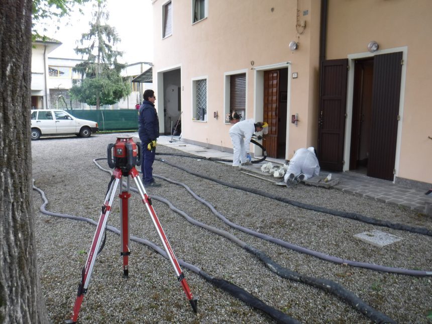 Consolidamento delle fondazioni tramite resine espandenti