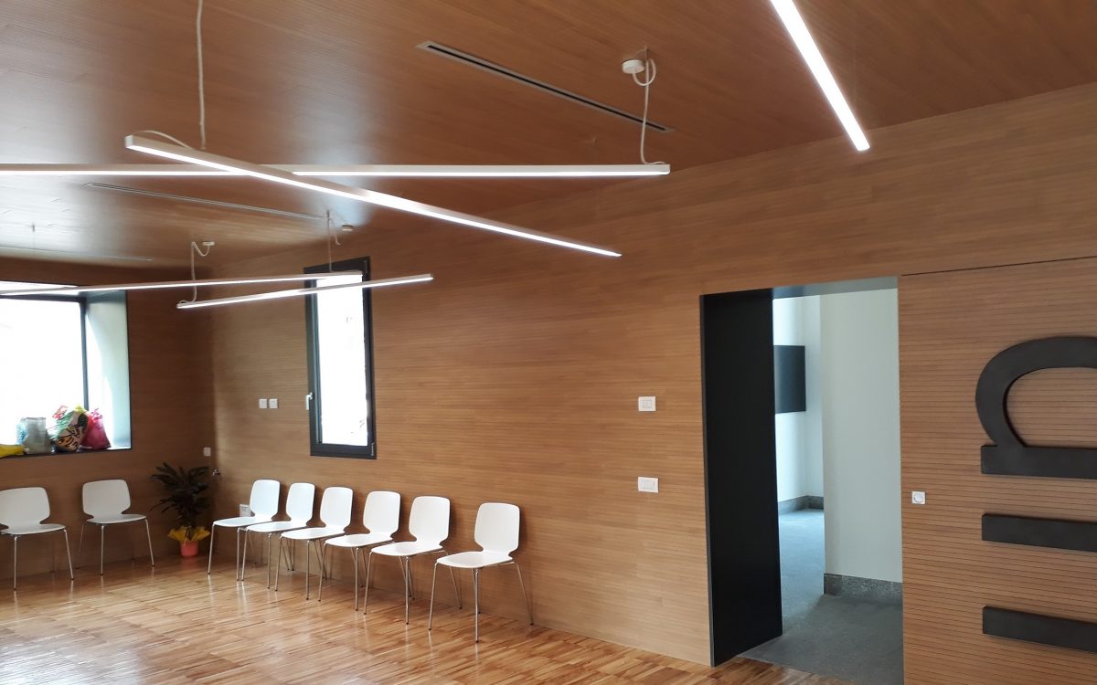 Wavin Italia è stata protagonista della ristrutturazione della Casa della Musica di Sondrio, con la realizzazione di un nuovo impianto di riscaldamento con pannelli radianti a soffitto e sistema per il trattamento dell’aria.