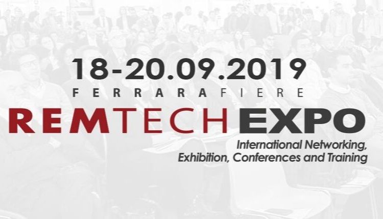 REMTECH Expo 2019: a Ferrara dal 18 al 20 settembre