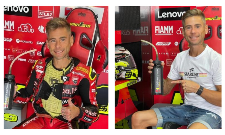 KONTRACTOR by Kopron corre accanto ad Alvaro Bautista,Campione del Mondo di WSBK