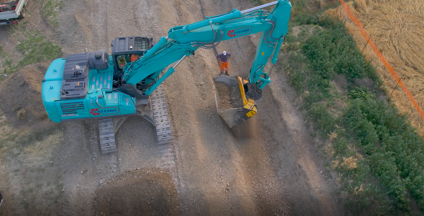 Una macchina del tempo in cantiere