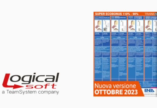 Dal 19 al 21 ottobre alla Fiera SAIE di Bari presso lo stand Logical Soft numerosi visitatori hanno potuto ritirare gratuitamente il maxi Poster ENEA sulle detrazioni fiscali degli edifici aggiornato a ottobre 2023.