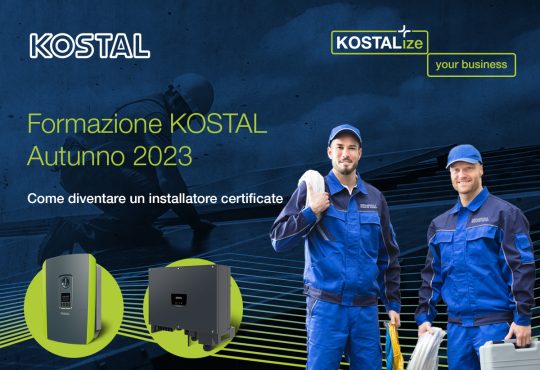 Formazione tecnica su inverter KOSTAL per residenziale e commerciale