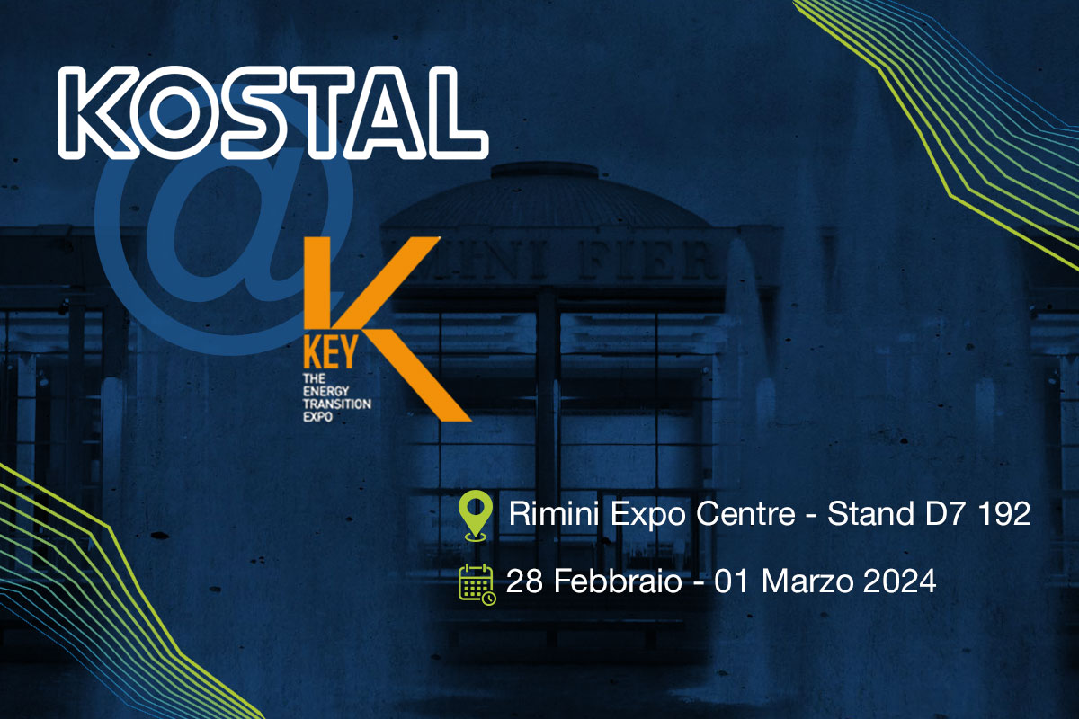 KOSTAL alla fiera KEY 2024: le novità per residenziale e commerciale