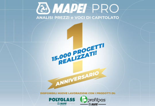MAPEI PRO analisi prezzi e voci di mercato: nuove lavorazioni e funzionalità per una progettazione.