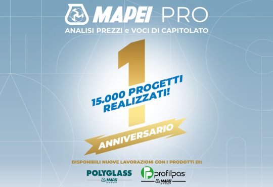 MAPEI PRO analisi prezzi e voci di mercato: nuove lavorazioni e funzionalità per una progettazione.