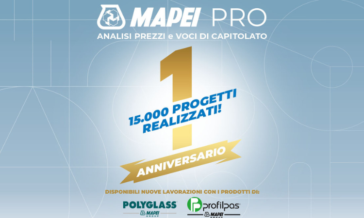 MAPEI PRO analisi prezzi e voci di mercato: nuove lavorazioni e funzionalità per una progettazione.