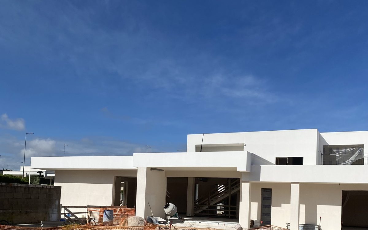 Qualità dell’aria ottimale nella nuova villa di Castellana Grotte grazie alla Ventilazione Meccanica Controllata di Wavin Italia!