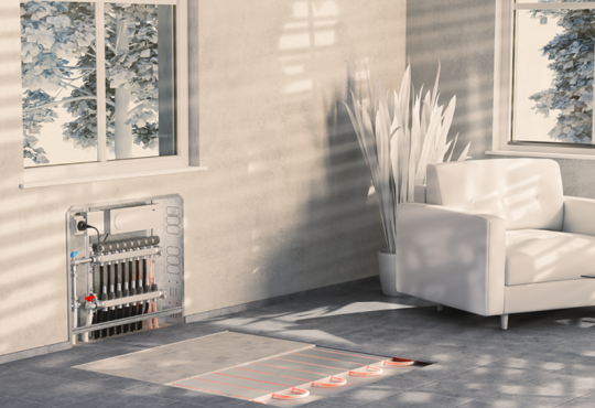 Nuovo Uponor Siccus Mini con pavimentazione diretta